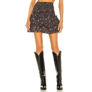 Isabel Marant �toile 'Naomi' Black Cotton Mini Skirt Size 38
